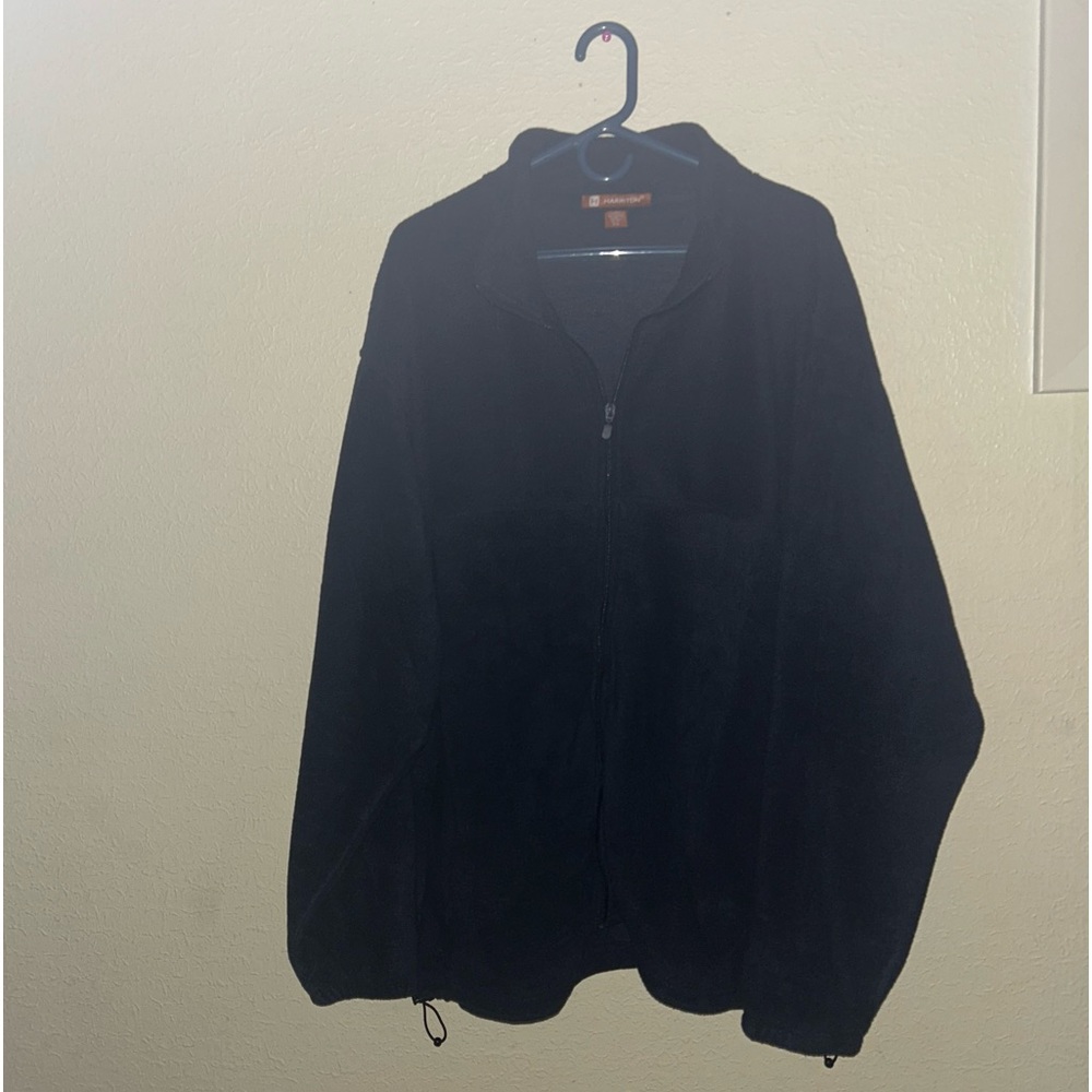 Harriton fleece zip jacket